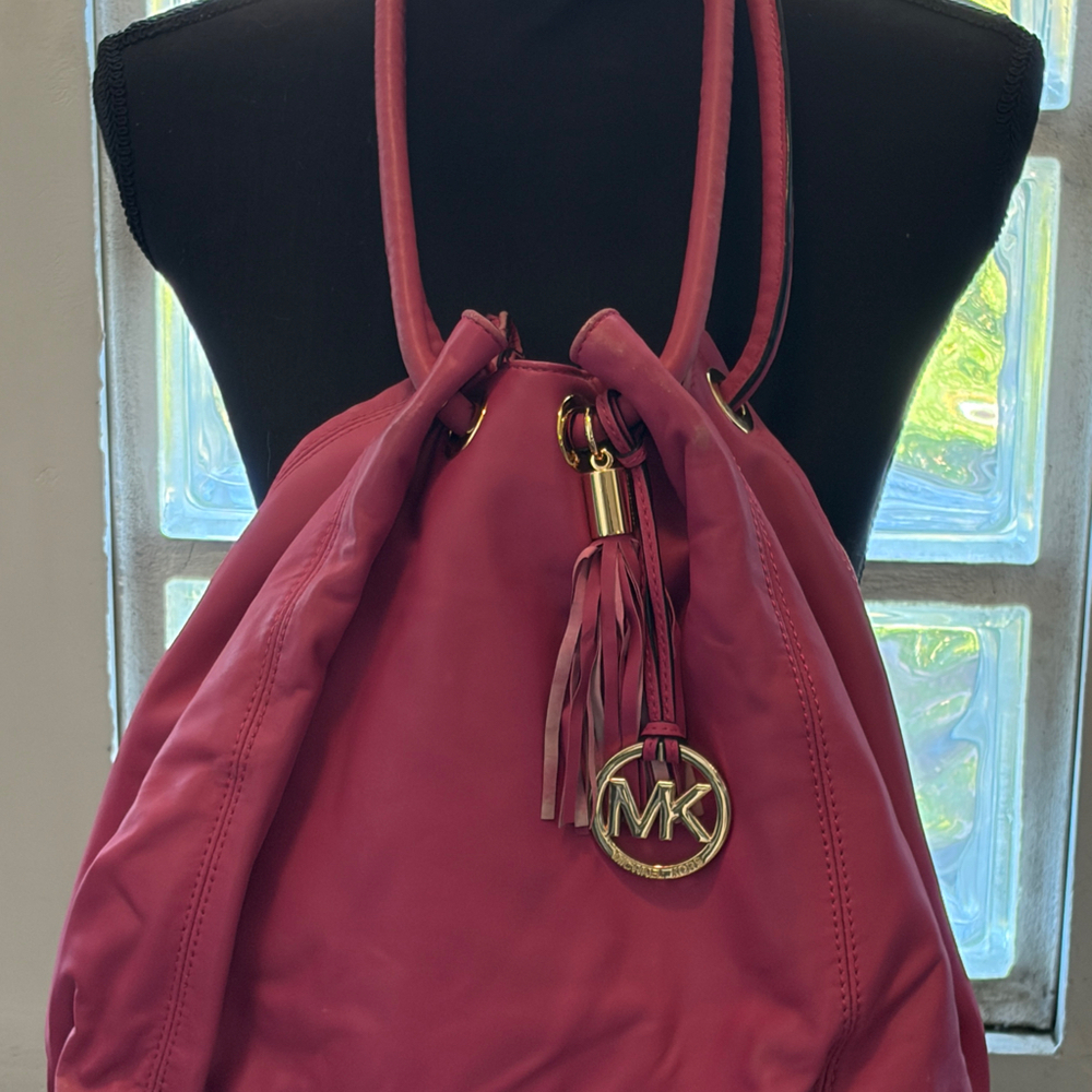 Michael Kors Hot Pink Hobo Bag